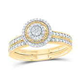 1/3CTW-DIA NK FASHION ROUND BRIDAL SET
